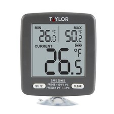 Digital Refrigerator Freezer Thermometer Plastic Appliance Temperature Monitor