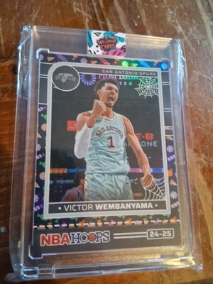 🔥 24-25 Victor Wembenyama Sssp Candy 1/99 🔥 Jersey# Match 🔥 First On Print🚀