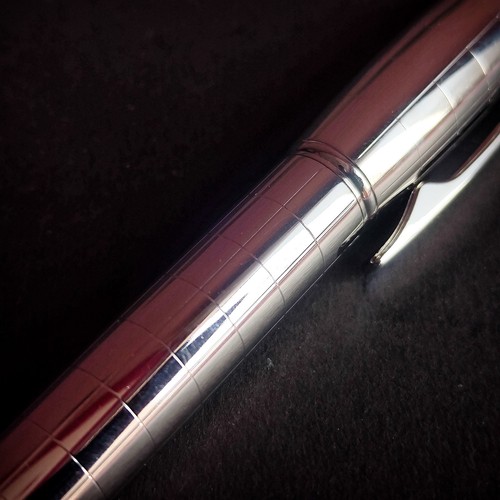 Penna a sfera Montblanc Chrome Checks Starwalker Roller - Foto 8 di 15