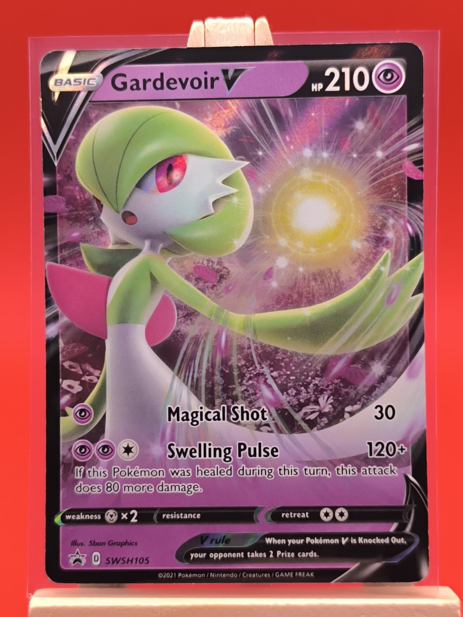 Gardevoir V SWSH105 Ultra Rare Holo Exclusive Promo Pokemon Card | eBay Gardevoir V SWSH105 Ultra Rare Holo Exclusive Promo Pokemon Card | eBay