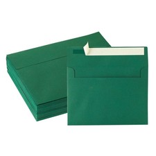 Dark Green A7 Envelopes 5x7 50 Pack 120gsm for Wedding Invitations NEW