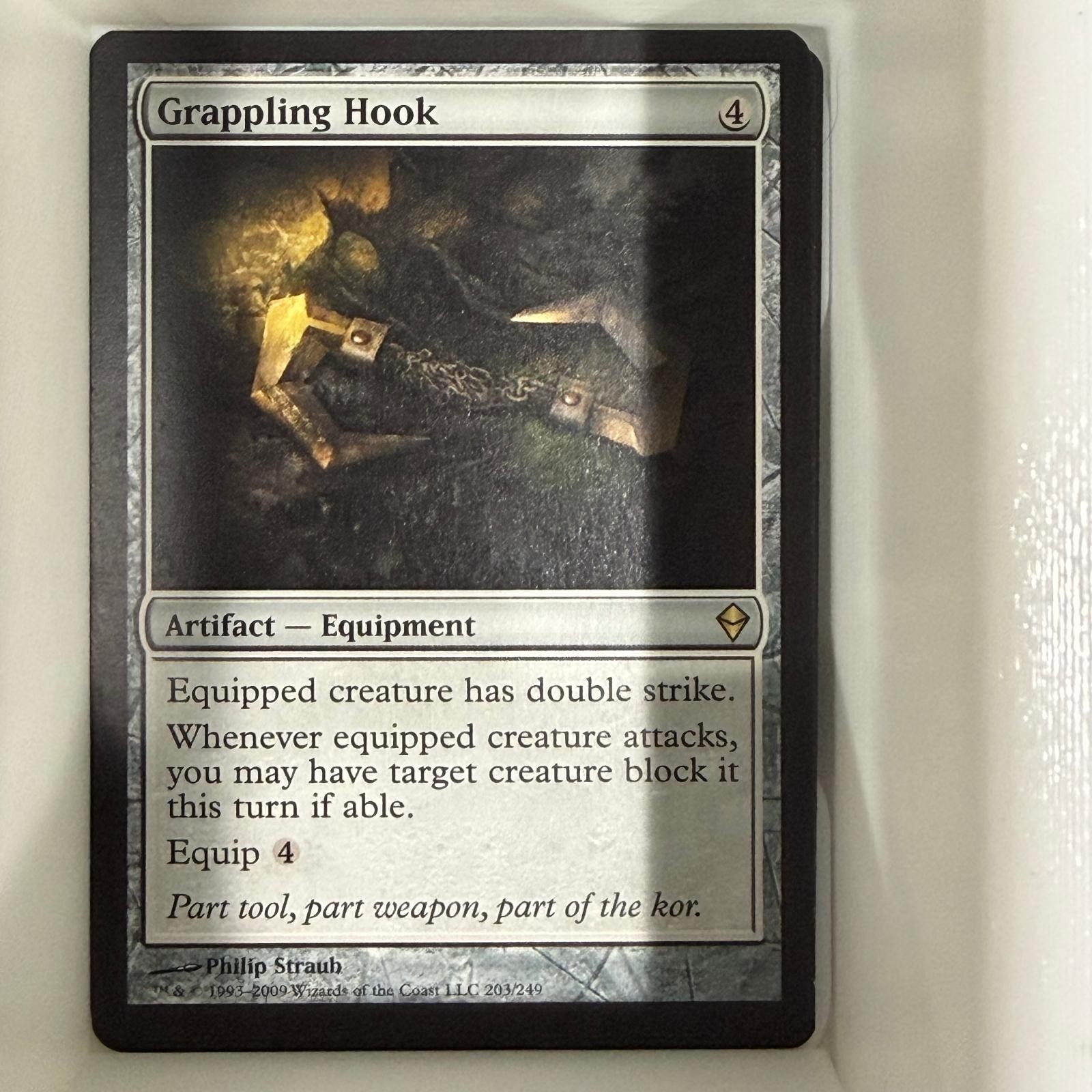 GRAPPLING HOOK 203 Rare Zendikar Magic: The Gathering LP LP