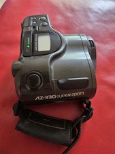 Olympus AZ-330 Superzoom 35mm Film Camera.  Untested Needs New Batteries To Try