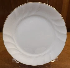 3 Mikasa Wedding Band Gold 6 1/2” Bread & Butter Plates “PERFECT”
