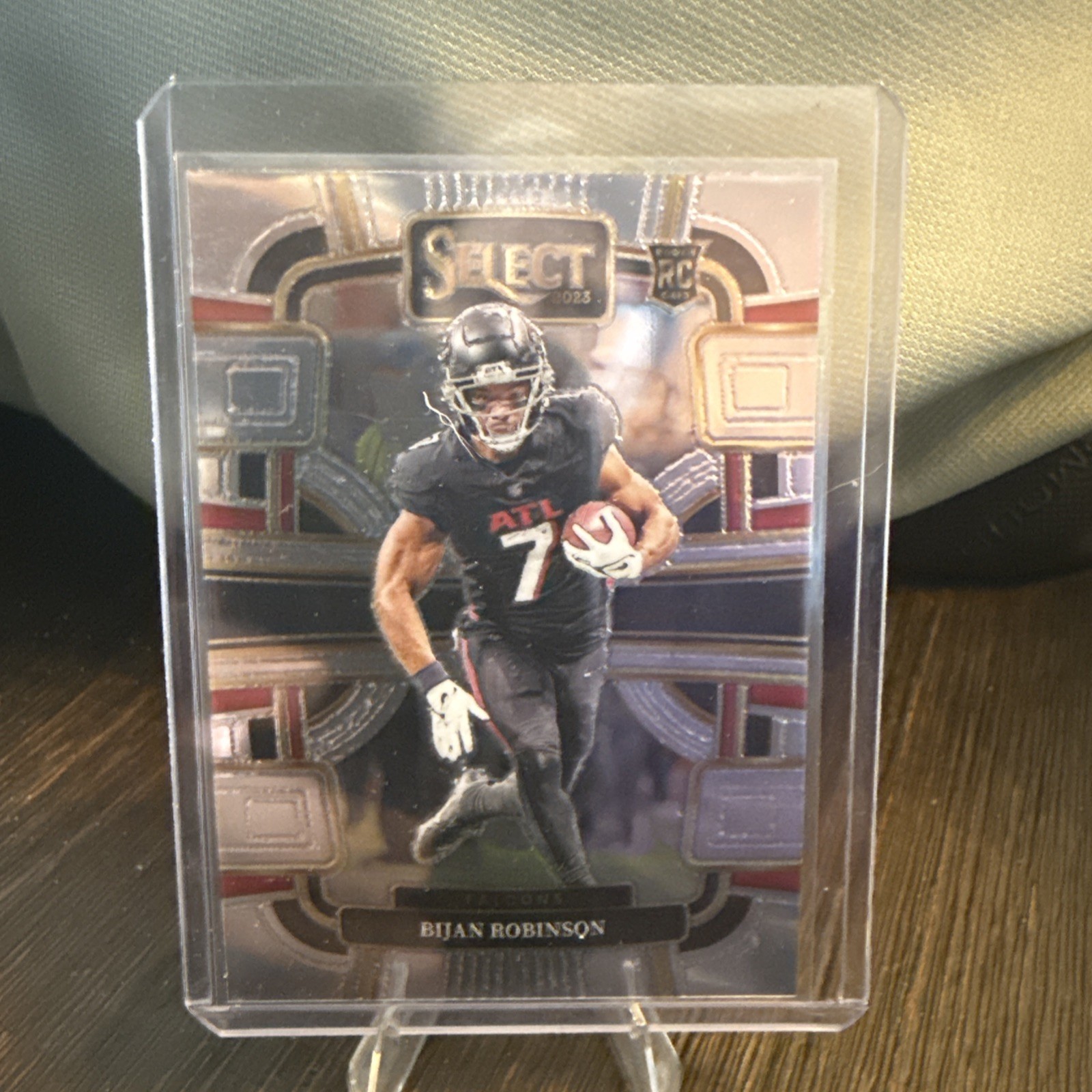 2023 Panini Select - Concourse Bijan Robinson #4 Silver Prizm  (RC)