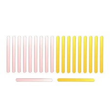 20 Gefrierstäbchen, Kuchenstäbchen, Eisstäbchen