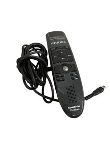 Philips SpeechMike Premium LFH3500 USB Dictation Microphone Unit, Grey