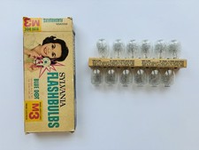 Vintage Sylvania M3 Blue Dot 12 Flashbulbs Bl...