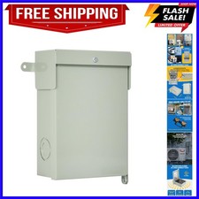 AC Disconnect Box Outdoor, 60 Amp Disconnect 240 Volt 1 Phase, Waterproof Pul...