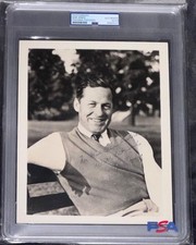 Augusta National & Masters Founder Bobby Jones Signed 8x10 Autographed Photo PSA