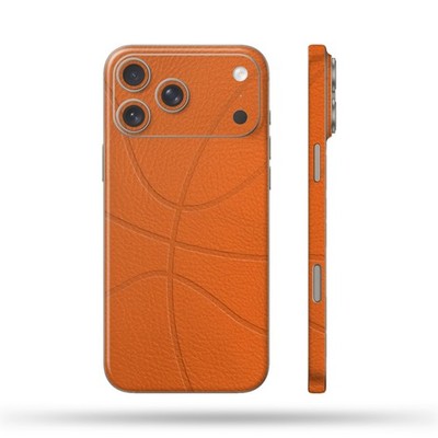 Phone Skin/Phone Wrap For iPhone, Samsung & Android Basket Ball leather Skin
