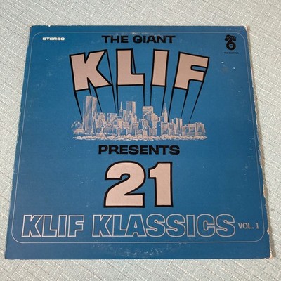 KLIF presents 21 KLIF Klassics Vol 1 Vintage Vinyl Record Kliff Dallas Oak Cliff
