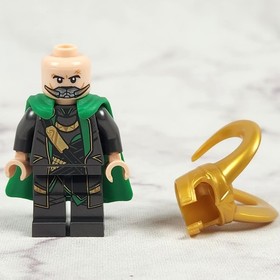 LEGO Marvel Super Heroes Loki sh0968 Minifigure Flexible Rubber Cape