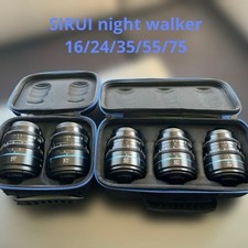 SIRUI night walker single focus Cine Lens E-mount