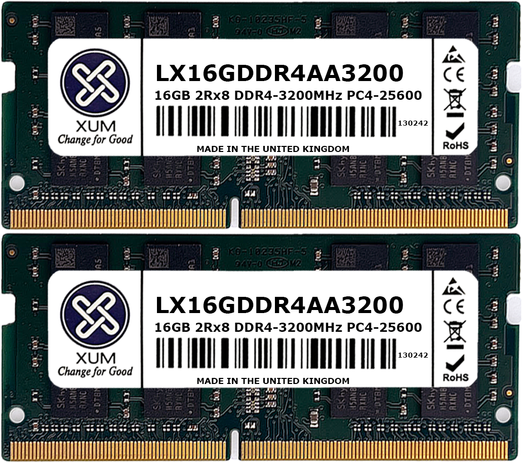 32GB 2x16GB DDR4 3200 MHZ PC4 25600 Memory RAM Laptop SODIMM 1.2V