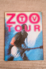 U2 ZOO TV Programme European Tour 1992 RARE L...
