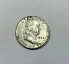 New Listing1959  90% SILVER FRANKLIN HALF DOLLAR