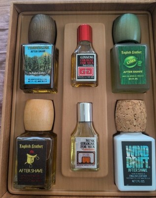 English Leather Lime  Timberline Wind Drift 2 Oz A/S Ginsing +Musk .5 oz Cologne