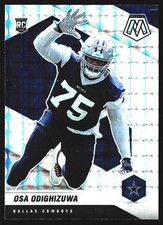 OSA Odighizuwa Rookie 2021 Panini Mosaic Silver Prizm Dallas Cowboys #360