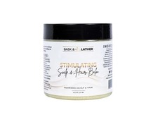 Bask  Lather Stimulating Scalp and Hair Balm 6 Ounce Pack of 1 , Off White