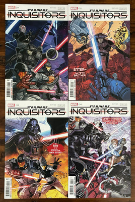 Star Wars: Inquisitors  1 2 3 4  Complete  Set   Marvel Comics 2024  NM