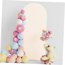 Arch Backdrop Cover, 6ft, Arch Covers Stretchy Backdrop Spandex 6FT Beige