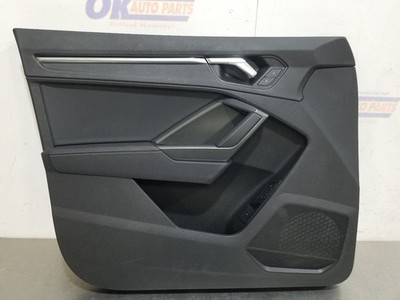 22 2022 AUDI Q3 DOOR TRIM PANEL FRONT LEFT DRIVER BLACK | eBay