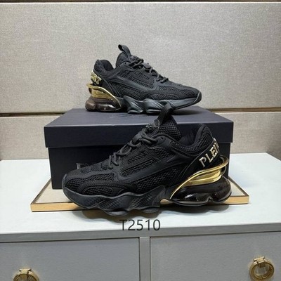 PHILIP PLEIN SPORT GOLD SNEAKER WEISS SCHWARZ SCHUHE PHILIPP SKULL GOLD DISCO