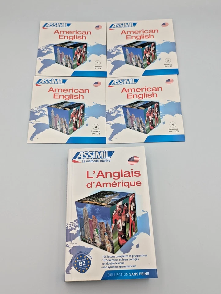 Assimil L’anglais D’amerique Language Kit American English CDs and book learning - Image 4 of 4