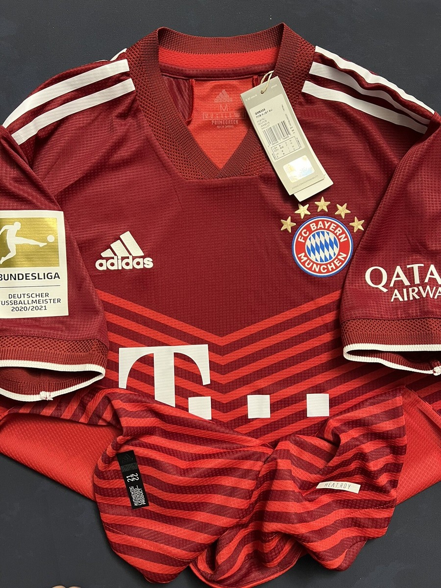 2021/2022 BNWT ADIDAS BAYERN MUNCHEN MUNICH HOME AUTHENTIC