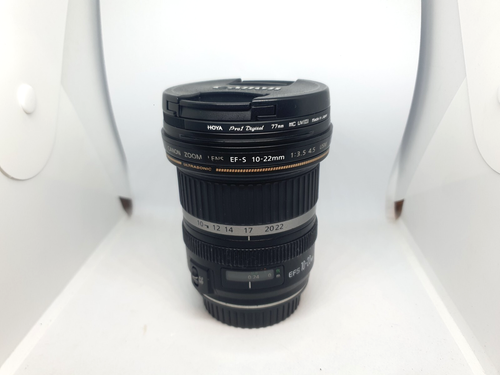 Canon EF-S 10-22mm f/3.5-4.5 USM Lens w/ Hoya UV filter (READ AD)