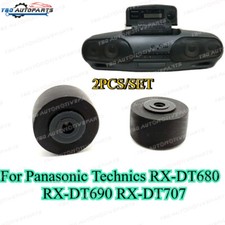 Juego de 2 piezas de cubierta de rodillos de pellizco para Panasonic Technics RX-DT680 RX-DT690
