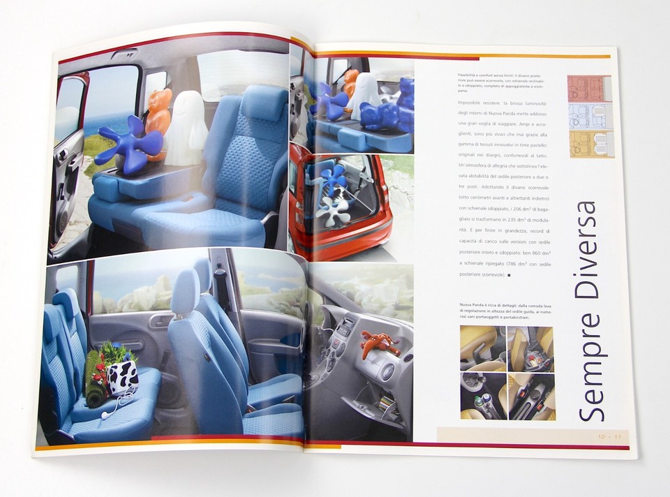 Fiat Nuova Panda Catalogo Brochure Depliant 2004 eBay