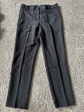 Adrianna Papell Bi Stretch Kate Fit Black Boot Cut Dress Pants Size 6 Casual