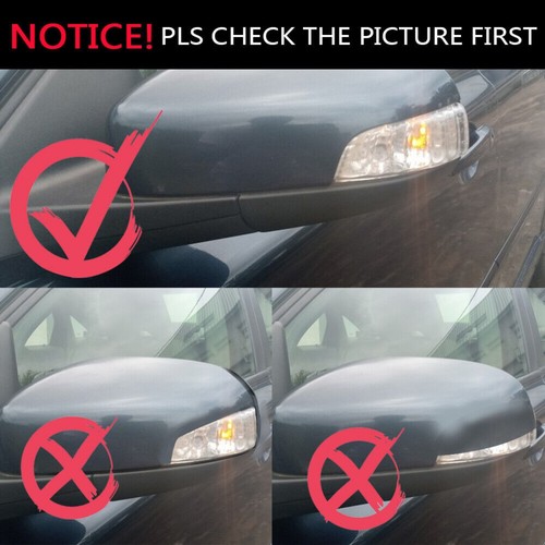 2Pcs Sequential LED Side Mirror Turn Signal Lights For Volvo C30 C70 S40 S60 V40 - Picture 5 of 7