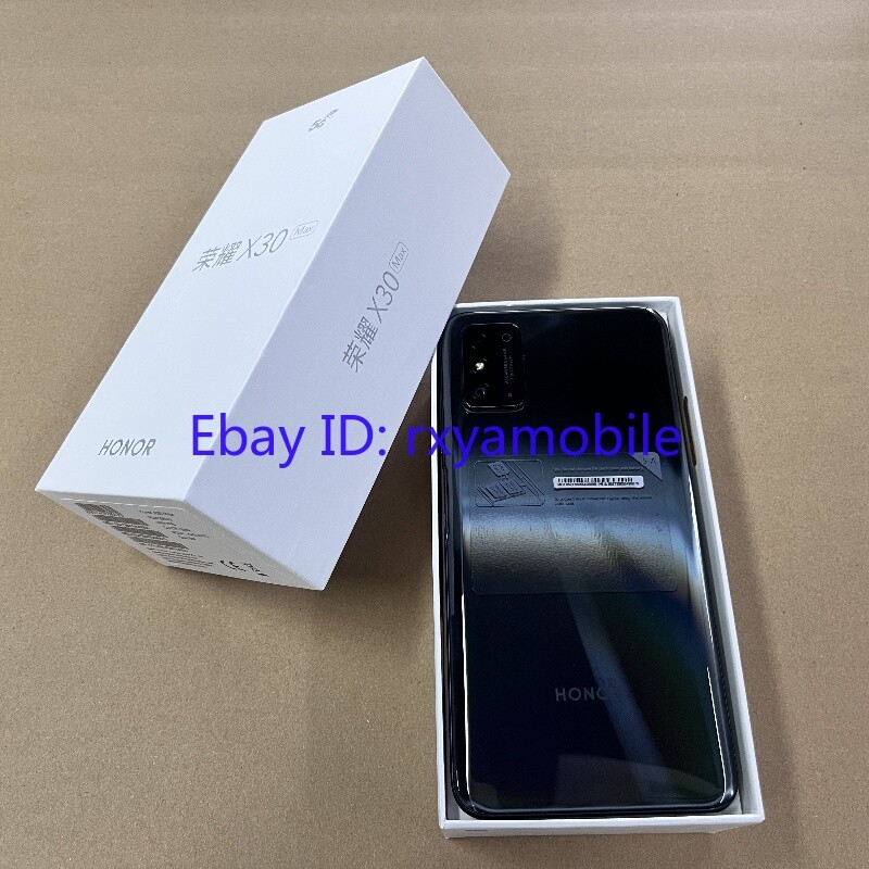 Honor X30 Max 8+128GB ブラック 1pcs New Huawei Honor X30 Max 128/256GB 7.09'' 64MP 8GB RAM