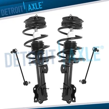 Front Struts w/ Coil Spring Assembly Sway Bar Links Kit for 2013 Nissan Sentra