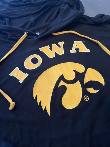 Colosseum Iowa Hawkeyes Hooded Tee - 2XL - Picture 2 of 5