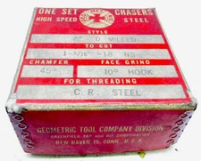 Geometric 1-5/16"-18  2" D Chaser Set 