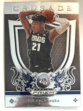 2019-20 PANINI PRIZM DRAFT PICKS RUI HACHIMURA CRUSADE LOS ANGELES LAKERS #5