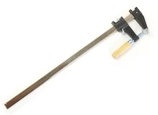 EDM, 24" Steel Bar Clamp Tool, Ratcheting Quick Release for Metal and Woodwork