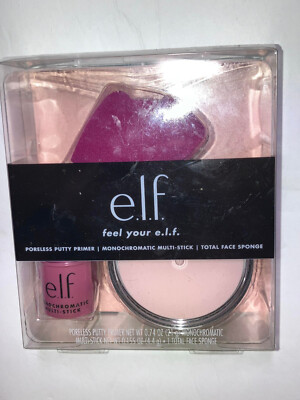 e.l.f. Feel Your ELF Putty Primer Sparkling Rose Multistick Set NEW