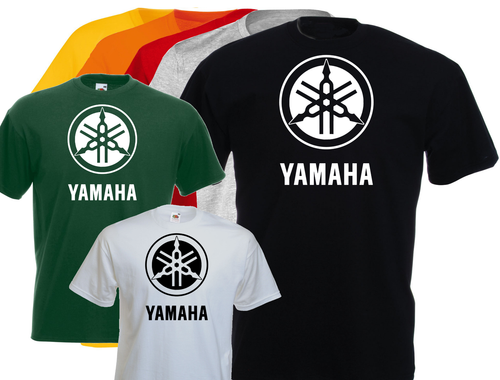 T-shirt logo yamaha moto, nippon 