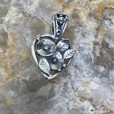 RETIRED NEW Trollbead Boheme #11910 Heart Sterling Designer Soren Nielsen Auth.