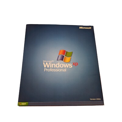Windows Xp Retail Microsoft Windows XP Professional Pro Retail Upgrade 2002 SP2 + Product ...