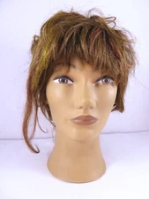Pivot Point Practice Training Head Cosmetology Human Hair Halloween Prop