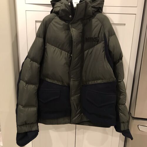 x Men's New $600 Puffy Down Coat Jacket nikelab | eBay