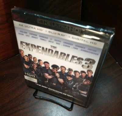 Expendables 3 (4K + Blu-ray) NEW (Sealed)-Free Shipping with Tracking
