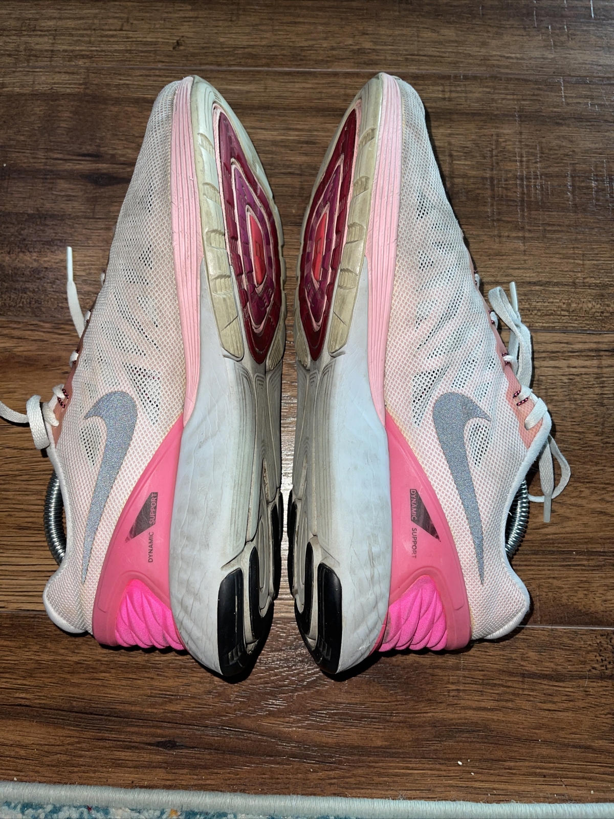 Nike Lunarglide 6 Women's Running Shoe Size 8.5 Pink 654434-106 NO INSOLES image 9