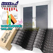 Gray Cat Eye Frosted Film Glass Office Home Bathroom Window Security Privacy